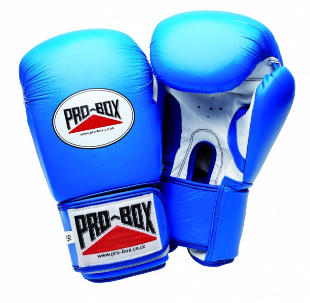 'SUPER-SPAR' LEATHER GLOVES - BLUE