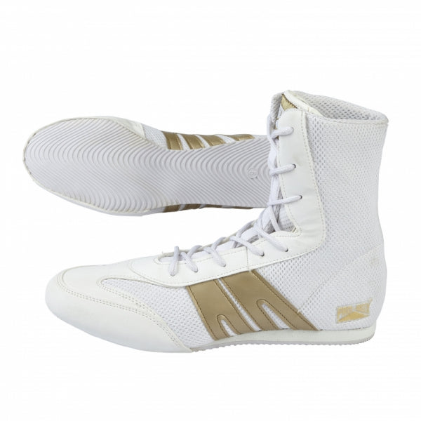 CLASSIC BOOT WHITE-GOLD. SIZES: 7-12