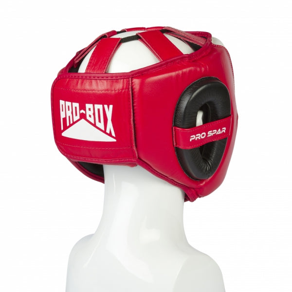PRO-SPAR HEADGUARD - RED/WHITE/BLACK