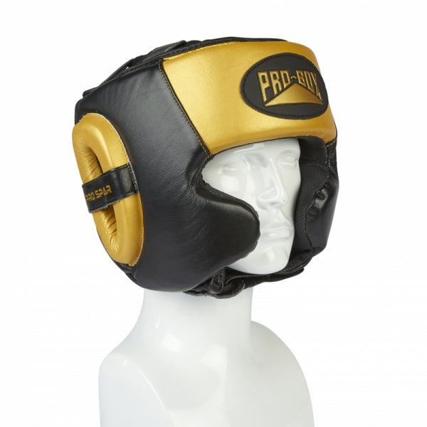 PRO-SPAR HEADGUARD - BLACK/GOLD