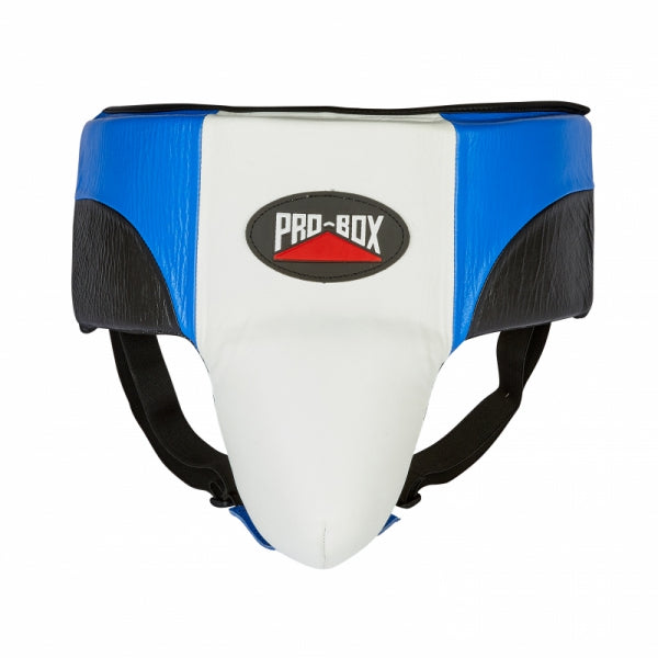 PRO-SPAR ABDO GUARD BLUE/WHITE