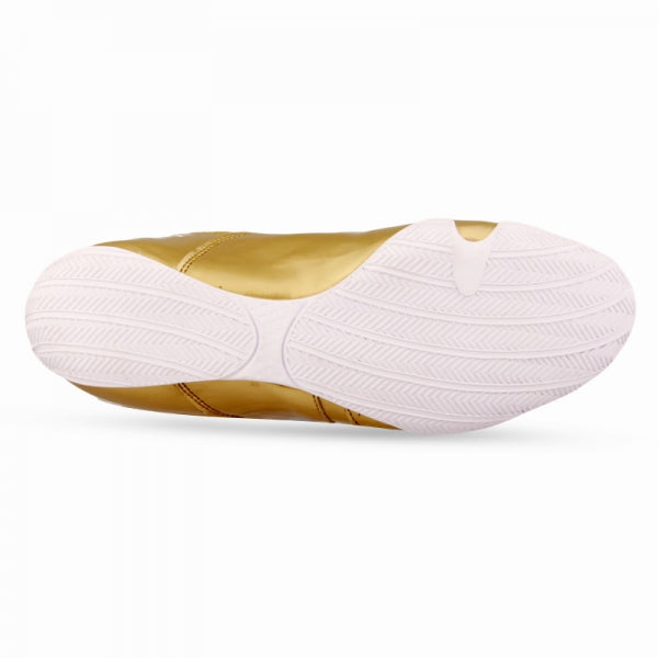 SPEED BOOTS WHITE-GOLD. SIZES: 7-14 *NEW*