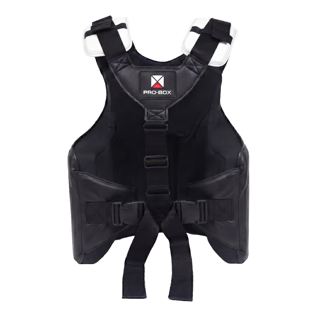 ELITE BODY PROTECTOR BLACK-WHITE