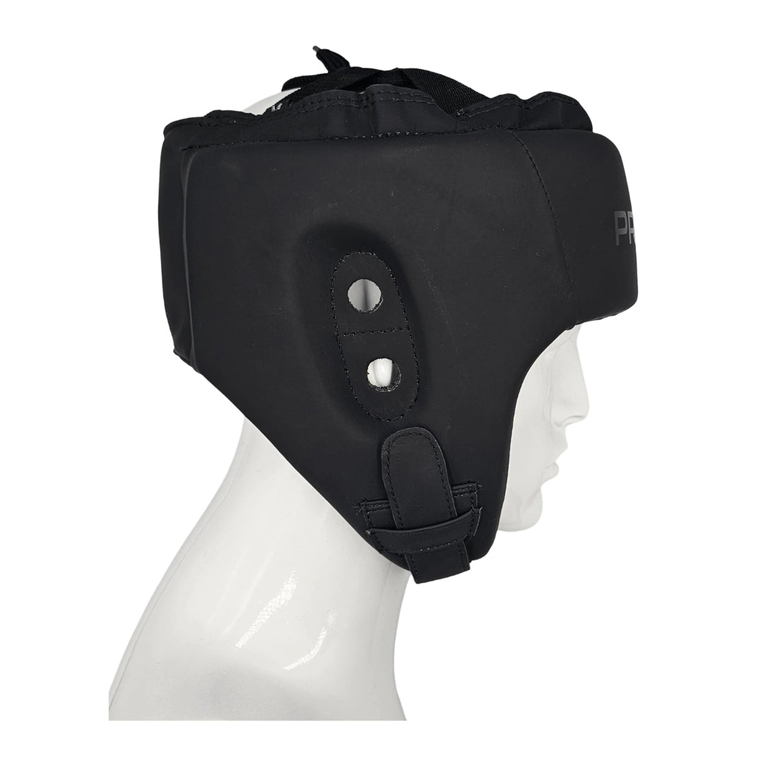 CLUB HEADGUARD MATT BLACK JNR