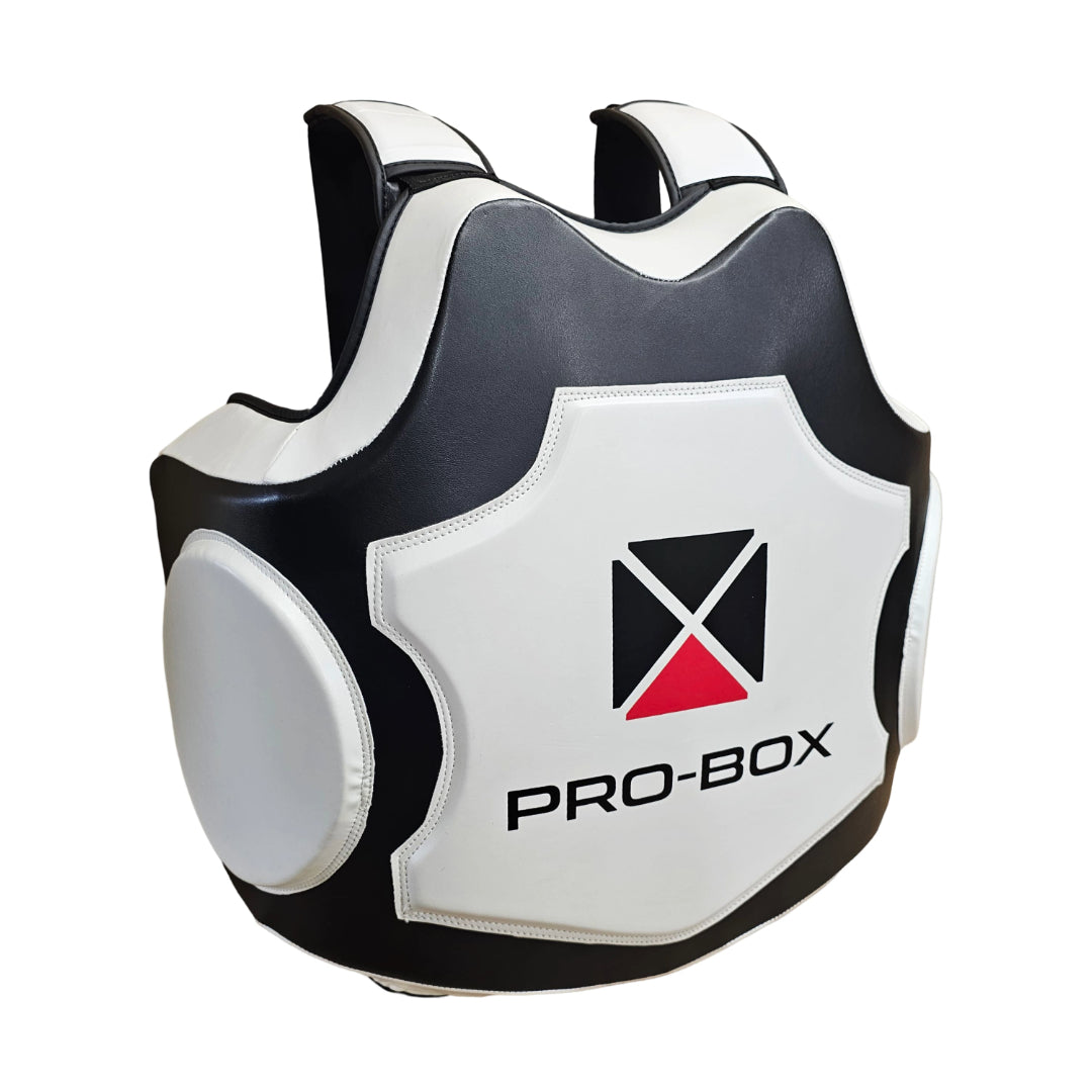 HI-IMPACT BODY PROTECTOR  black-white *NEW*