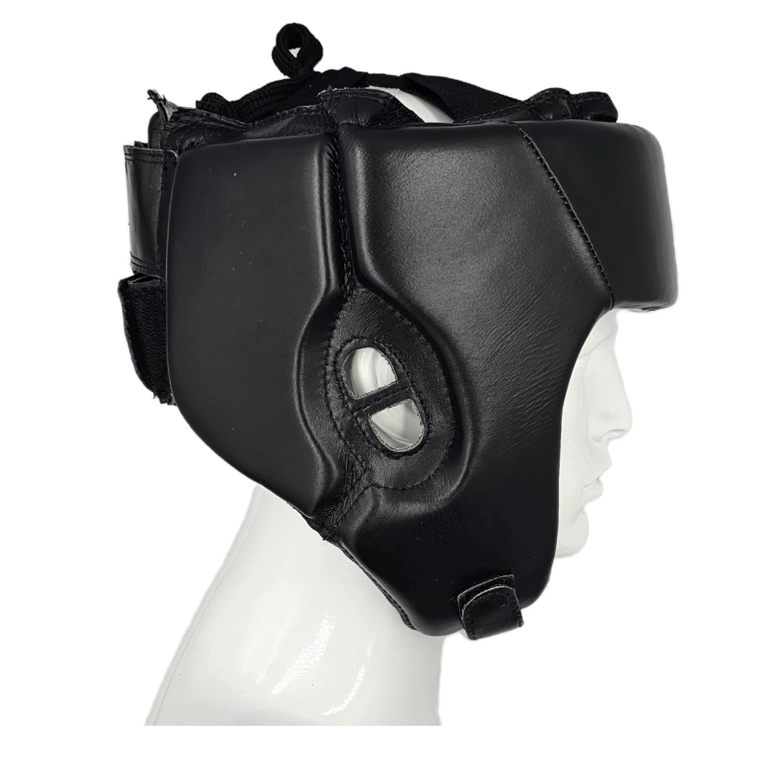 LEATHER ESSENTIAL HEADGUARD BLACK *NEW*