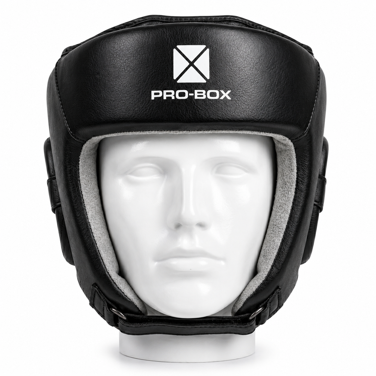LEATHER ESSENTIAL HEADGUARD BLACK