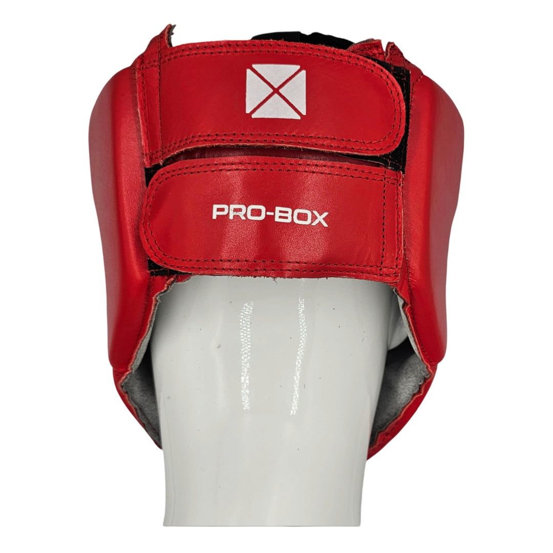 LEATHER ESSENTIAL HEADGUARD RED *NEW*