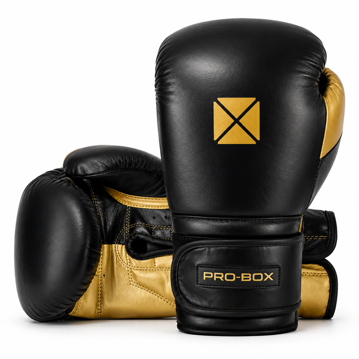 PRO SPAR LEATHER GLOVES BLACK GOLD