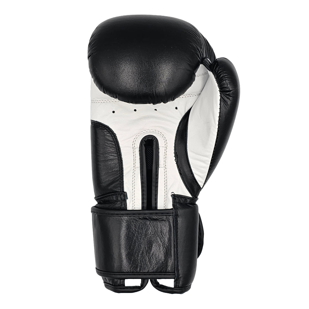 'SUPER-SPAR' LEATHER GLOVES - BLACK 16oz *NEW*