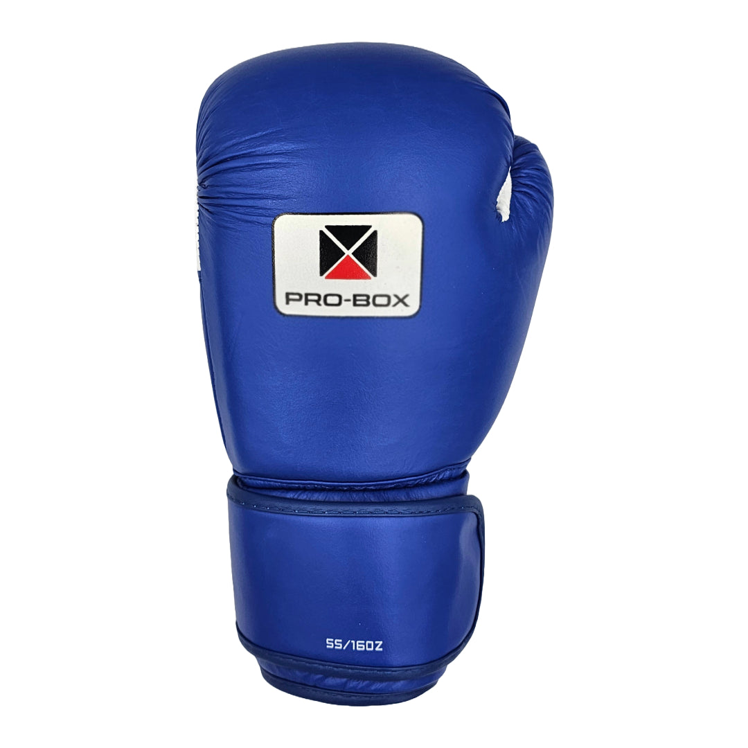 'SUPER-SPAR' LEATHER GLOVES - BLUE 16oz *NEW*
