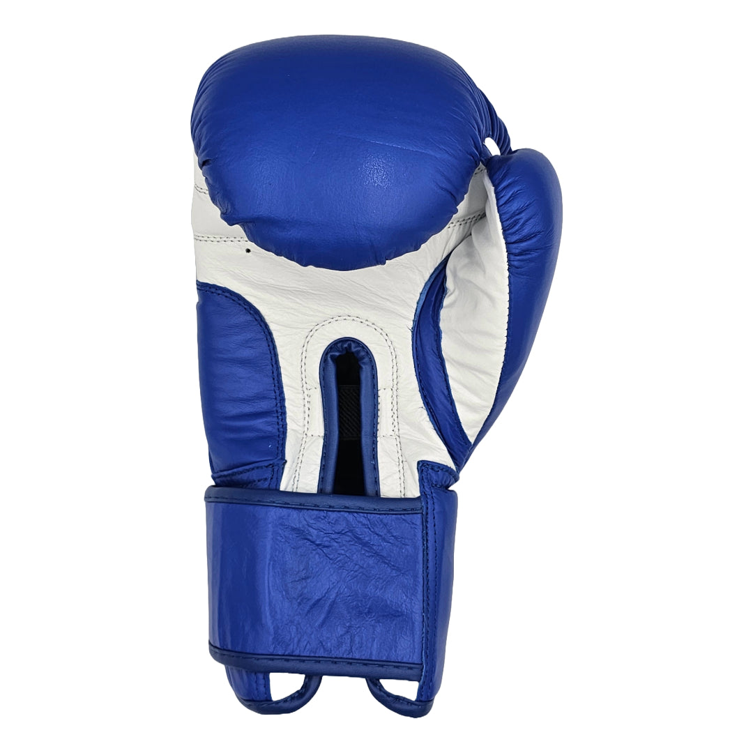 'SUPER-SPAR' LEATHER GLOVES - BLUE 16oz *NEW*