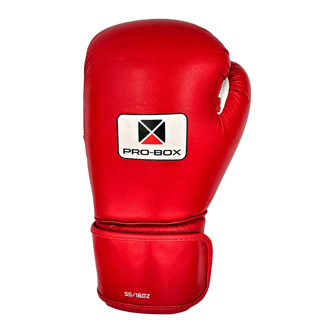 SUPER-SPAR LEATHER GLOVES - RED 16oz *NEW*