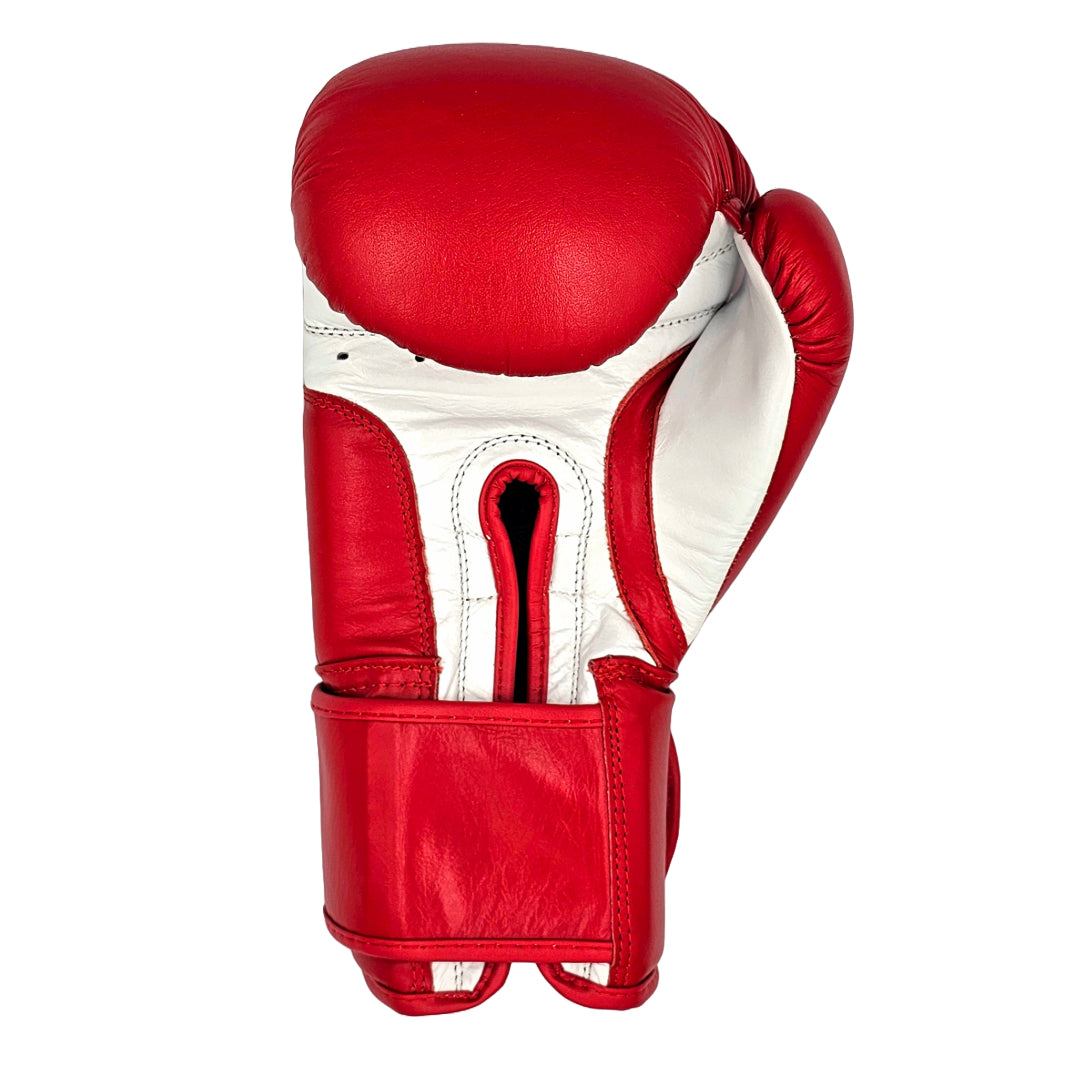 SUPER-SPAR LEATHER GLOVES - RED 16oz *NEW*