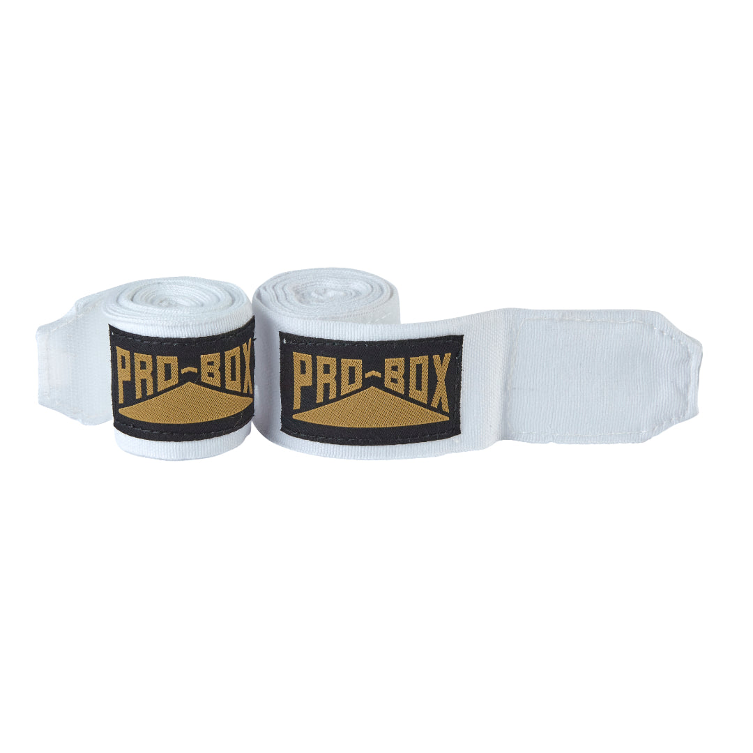 JUNIOR AIBA SPEC STRETCH HAND WRAPS WHITE