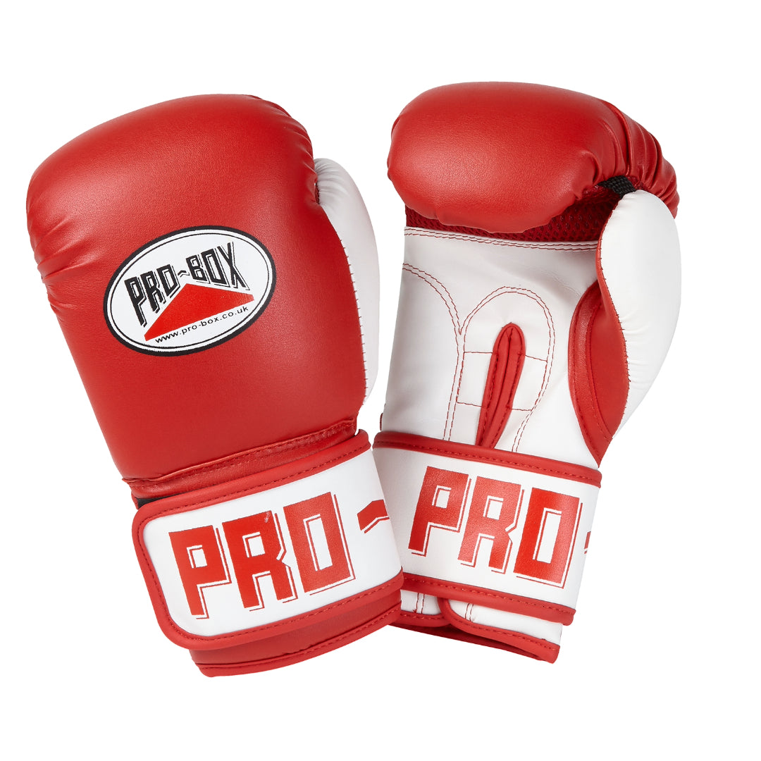 PU ESSENTIALS GLOVES RED JNR
