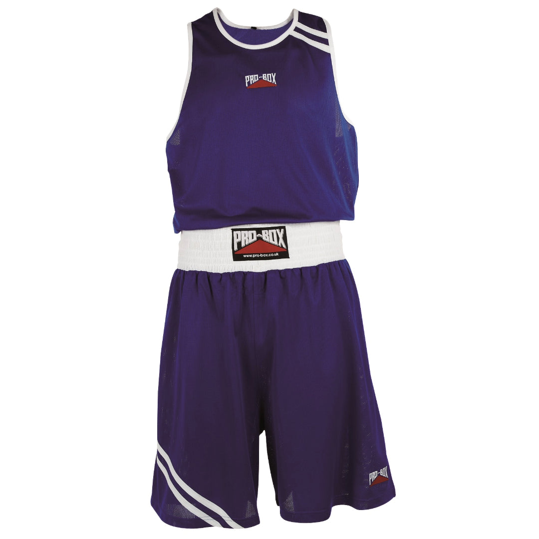 'CLUB ESSENTIALS' BLUE BOXING SHORT