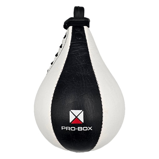 BLACK/WHITE LEATHER SPEED BALL PEANUT *NEW*