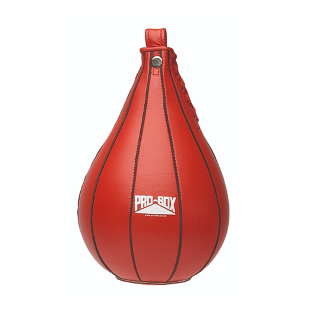 RED LEATHER Ten Panel Speedball