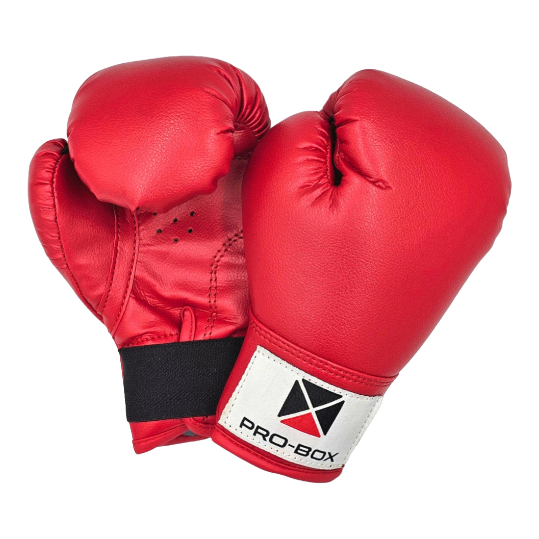 KIDZ RED PU PLAY GLOVES