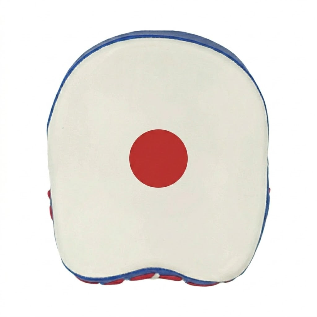 LEATHER CUBAN PADS RED-WHT-BLUE