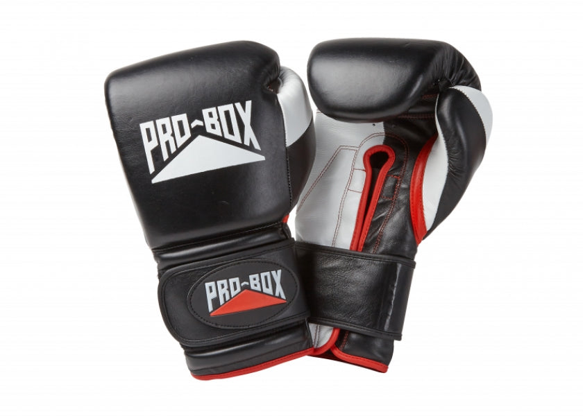 'PRO-SPAR' LEATHER GLOVES - BLACK