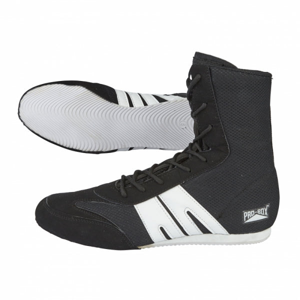 CLASSIC BOOT BLACK-WHITE. SIZES: 7-14