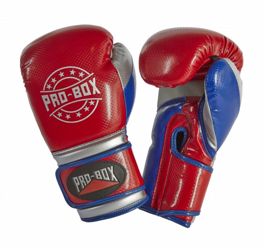 CHAMP SPAR GLOVES RED/BLUE/SILVER