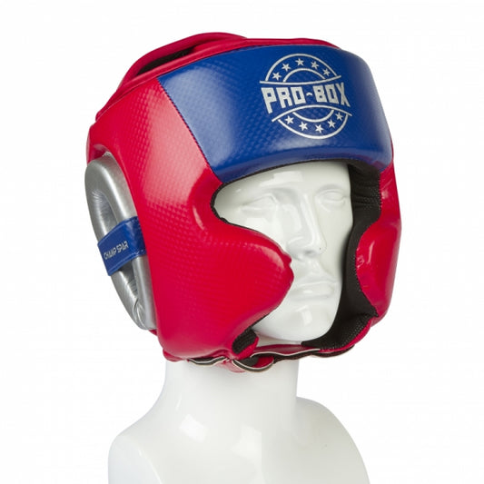 CHAMP SPAR HEAD GUARD RED-BLUE-SILVER