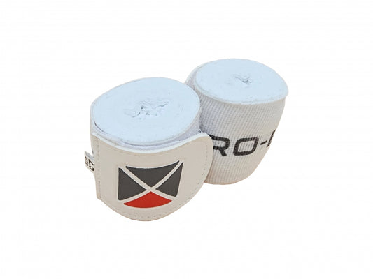 PRINTED HAND WRAPS WHITE