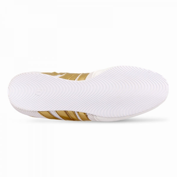 CLASSIC BOOT WHITE-GOLD. SIZES: 7-12 *NEW*