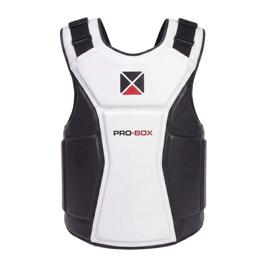 ELITE BODY PROTECTOR BLACK-WHITE