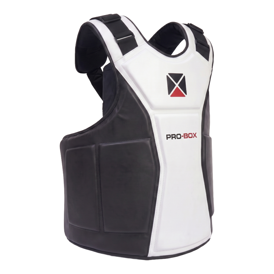 ELITE BODY PROTECTOR BLACK-WHITE
