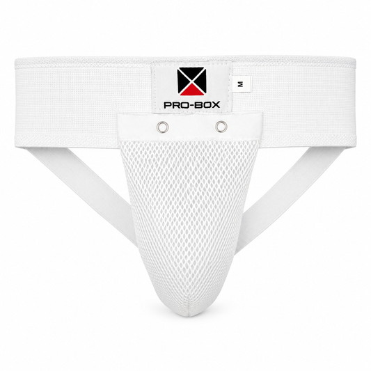 COTTON GROIN GUARD WHITE
