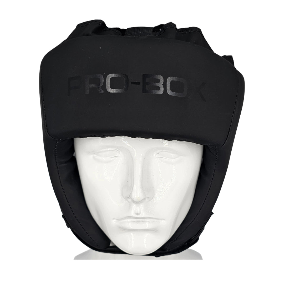 CLUB HEADGUARD MATT BLACK JNR