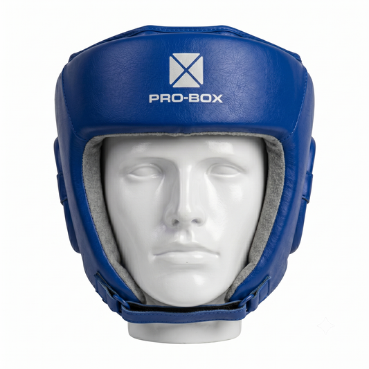 LEATHER ESSENTIAL HEADGUARD BLUE