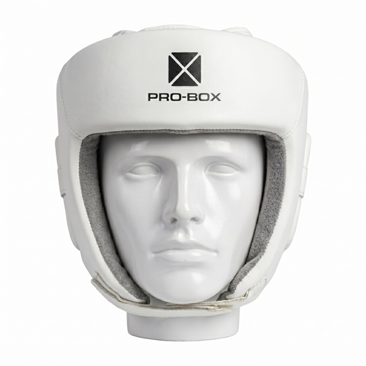 LEATHER ESSENTIAL HEADGUARD WHITE
