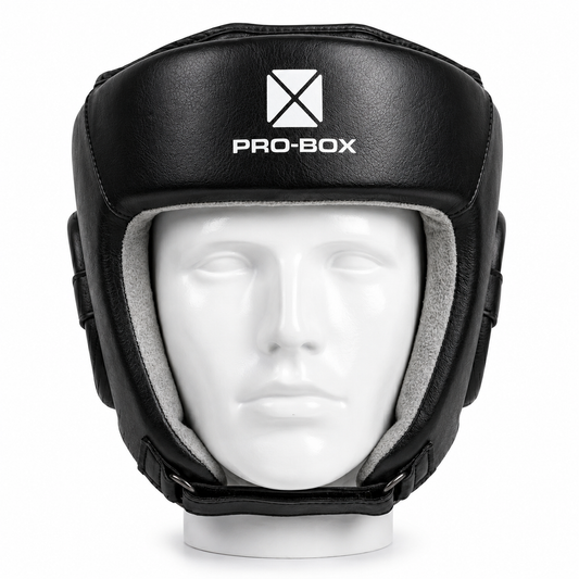 LEATHER ESSENTIAL HEADGUARD BLACK
