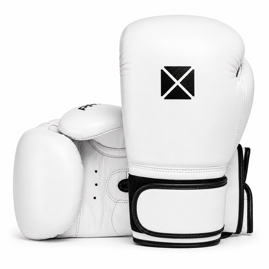 LEATHER ESSENTIAL GLOVES WHITE