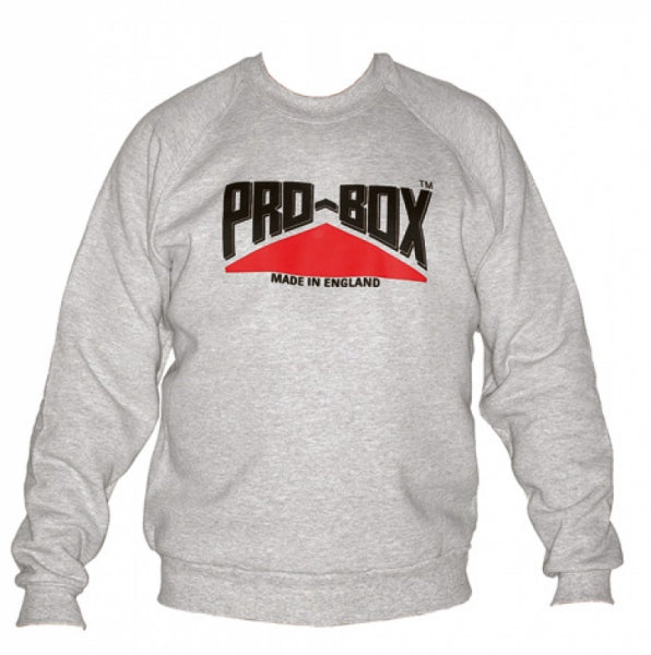 PRO-BOX GREY SWEAT TOP.