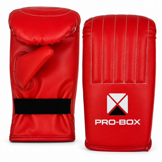PU BAG MITTS - RED *NEW*