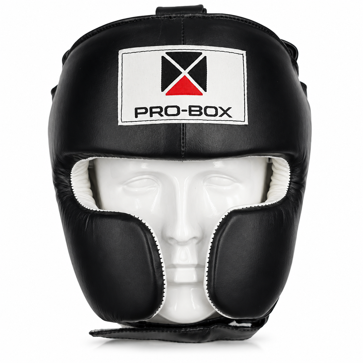 SUPER-SPAR LEATHER HEADGUARD BLACK
