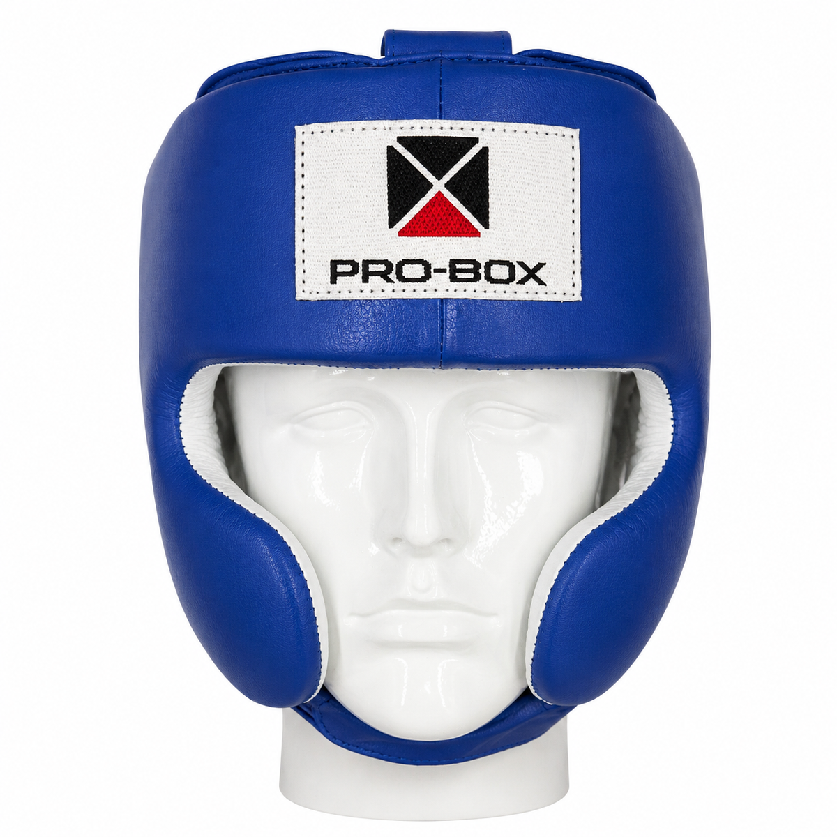SUPER-SPAR LEATHER HEADGUARD BLUE