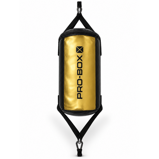 CHAMP BARREL BAG - BLACK/GOLD