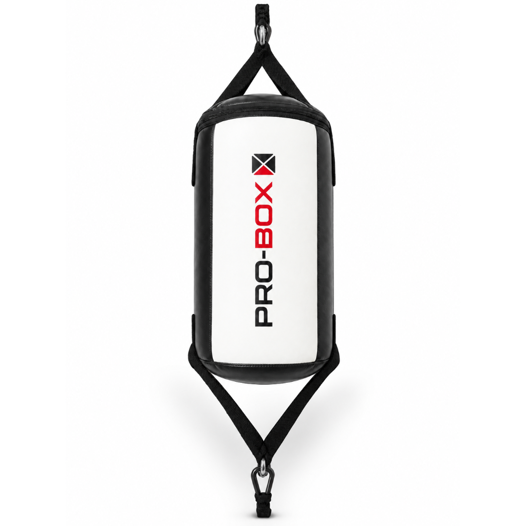 CHAMP BARREL BAG - BLACK/WHITE