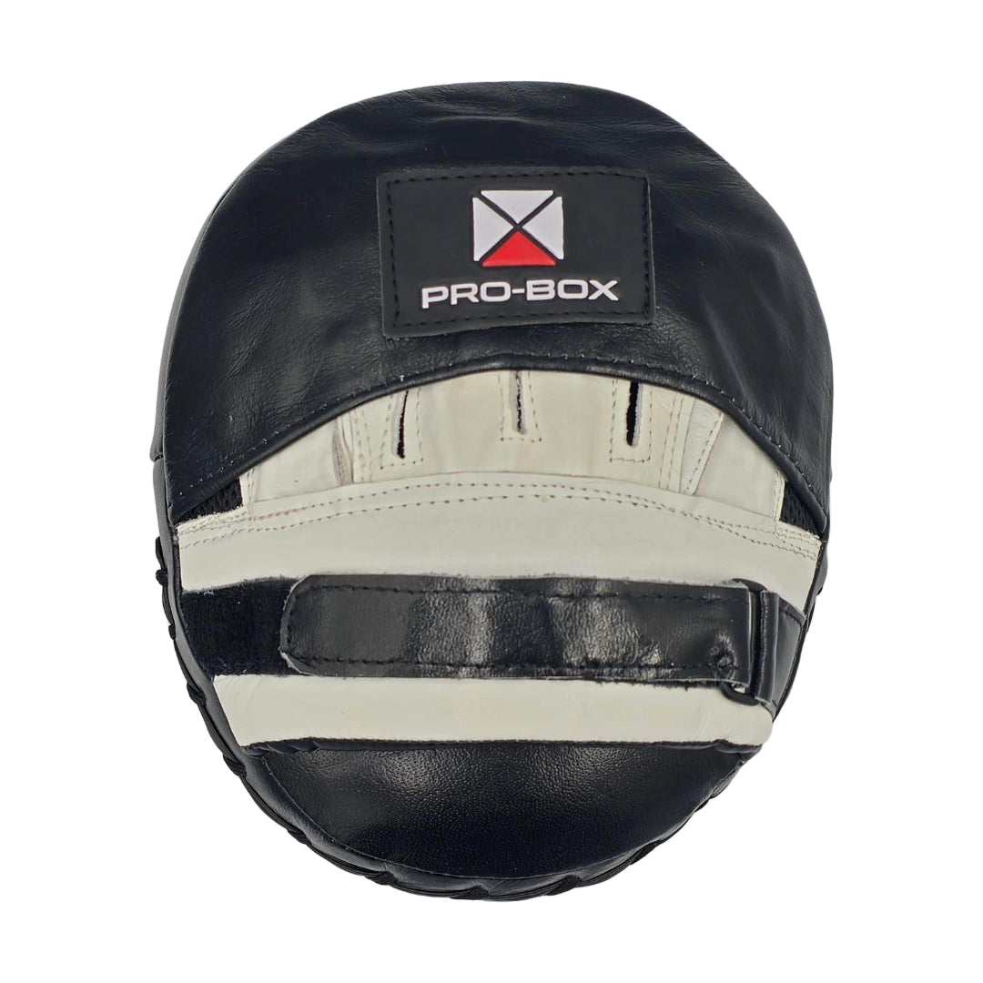 BLACK-WHITE LEATHER AIR PADS