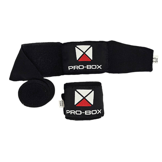 STRETCH HAND WRAPS BLACK *NEW*