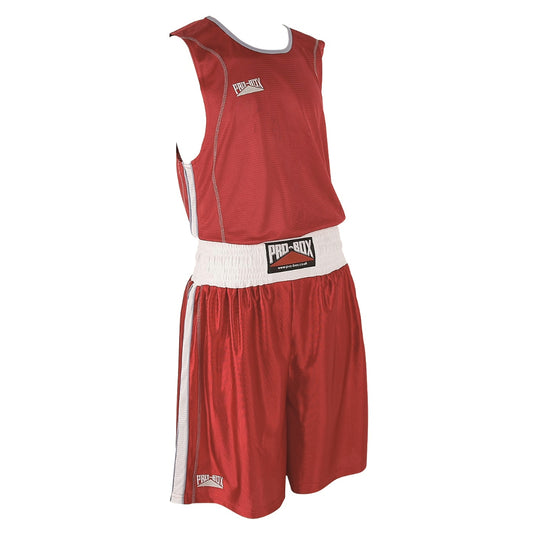'BODY TEC' RED BOXING SHORT