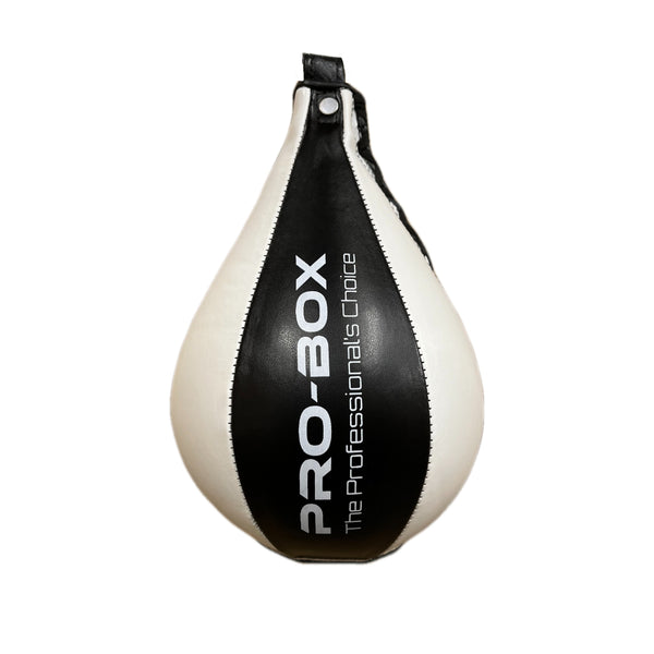 CHAMP LEATHER HYBRID SPEEDBALL BLACK-WHITE– Pro-Box