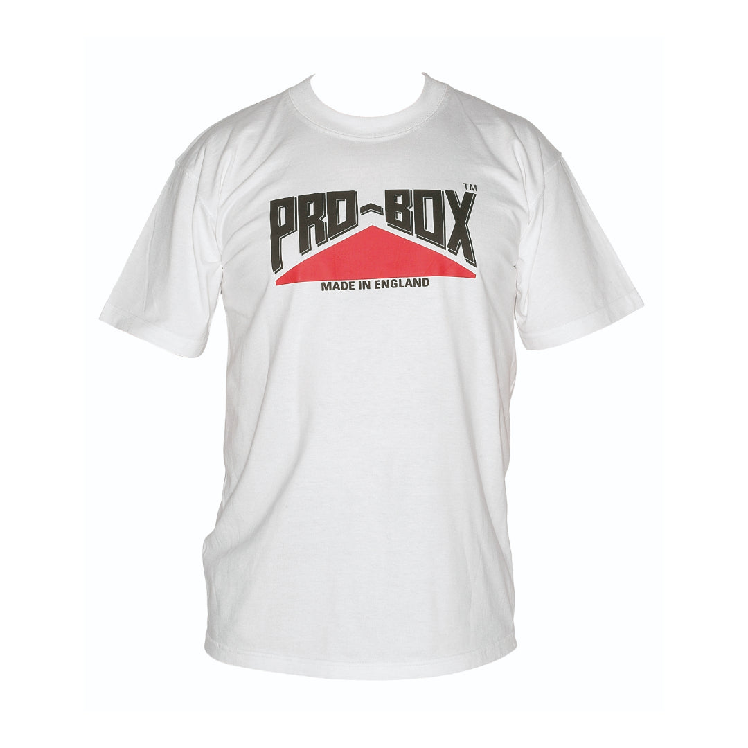 PRO-BOX WHITE TEE.